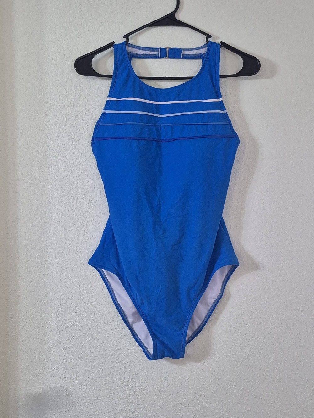 Blue One-Piece Swimsuit